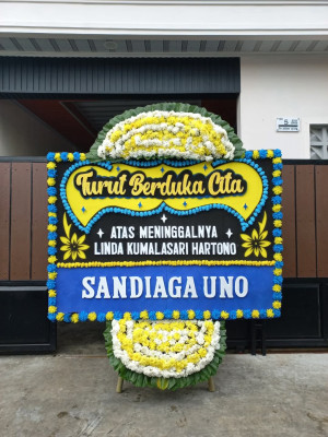 Papan Bunga Duka di Bengalon